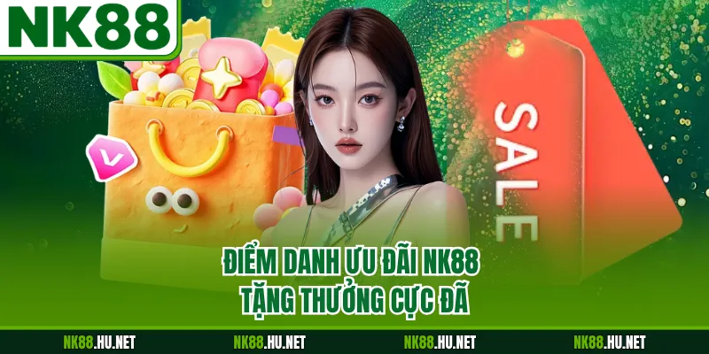 Điểm danh ưu đãi NK88 tặng thưởng cực đã
